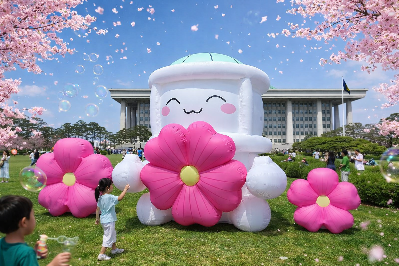 National Assembly Central Lawn Square