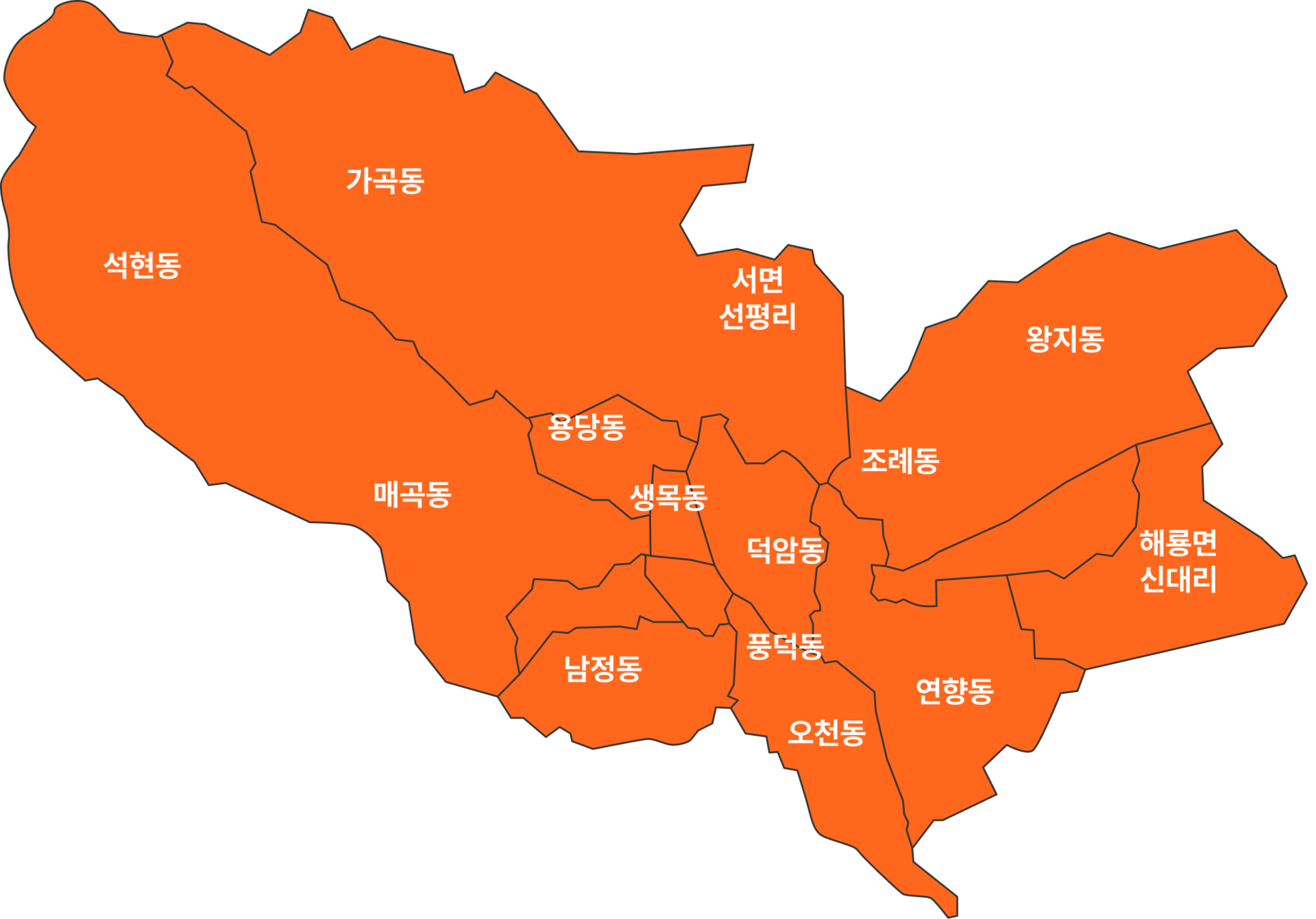 순천시 배송 지역