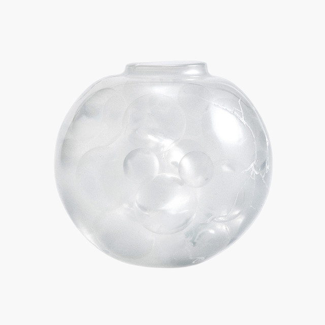 Cell Moon Jar - White