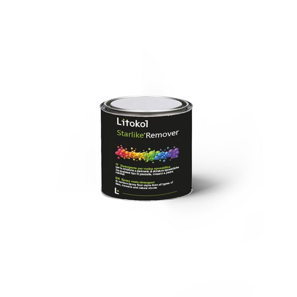 Litokol Starlike® Remover, 에폭시 줄눈 제거제, 시공 실패 복구 스트리핑, 리모델링 스트리핑, 재시공 스트리핑, 산업용 오염 제거제, 그래피티 제거제