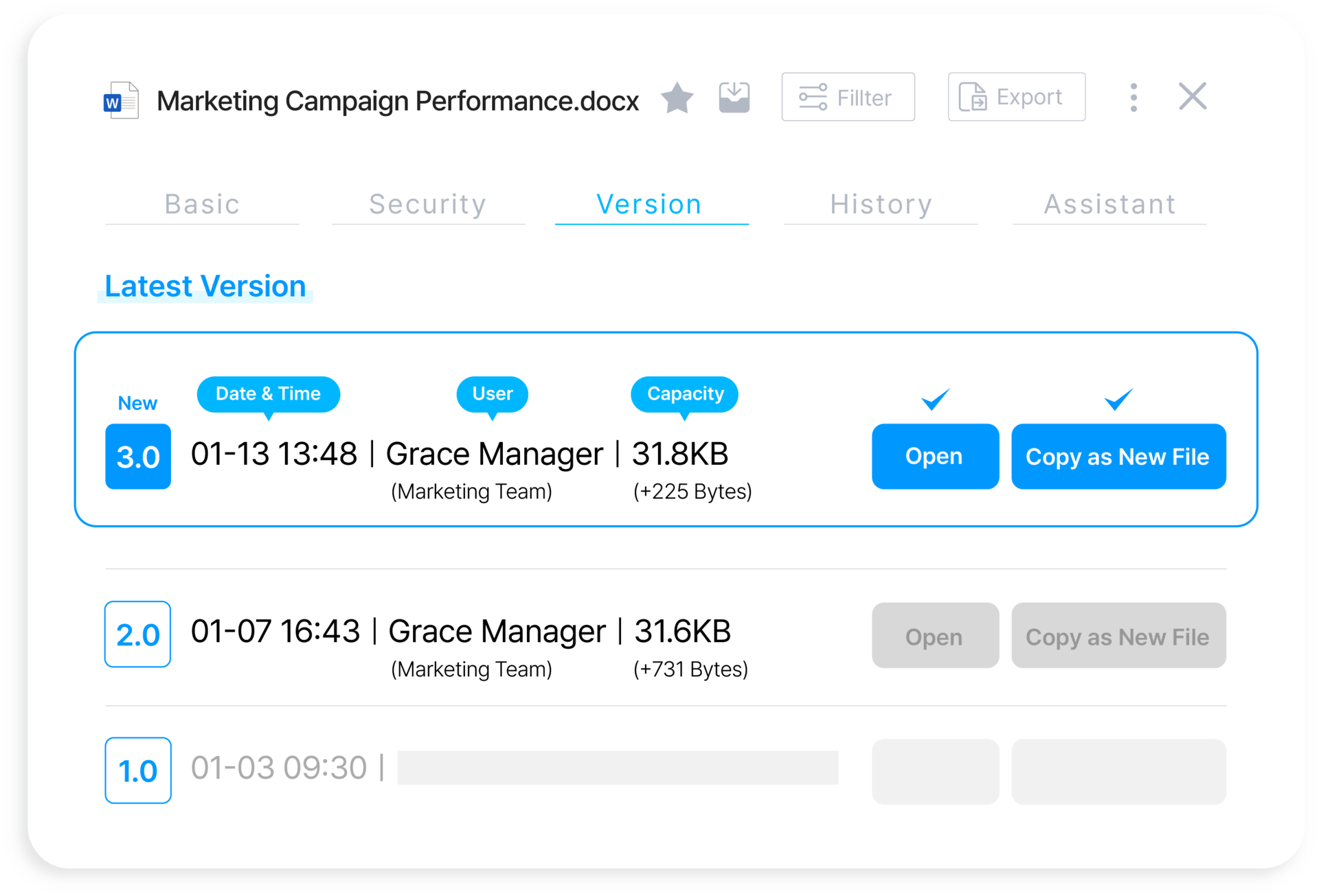 Automatic Version Control