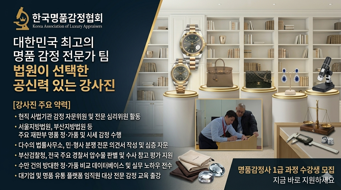 명품감정원 