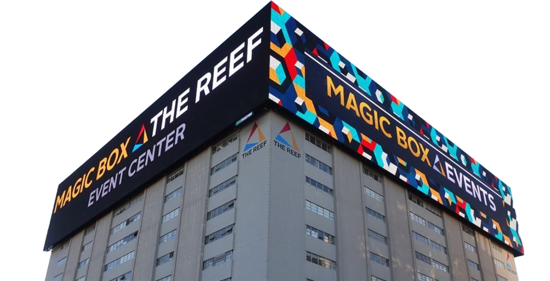 코리아 엑스포 LA 전시장인 MAGIC BOX THE REEF