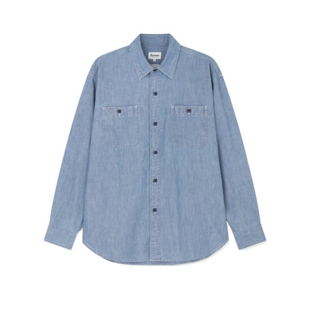 OG Chambray Shirt  (Light Indigo)</br>Price - 195,000