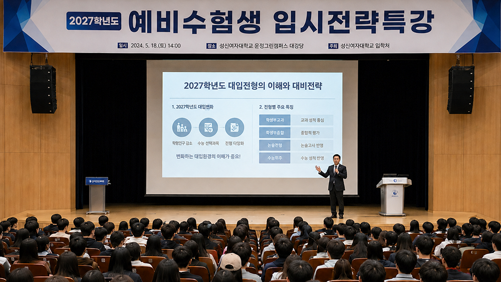 예비수험생 입시전략특강