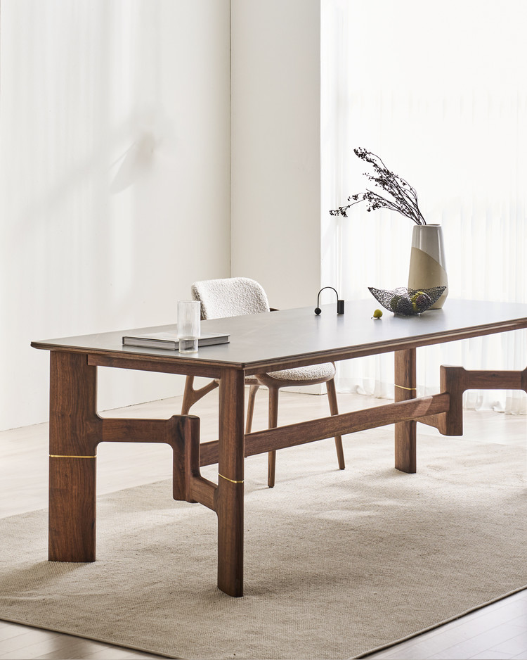 Conat Table / 코넛 테이블 [월넛 & 포세린] : 알렉스뮐러