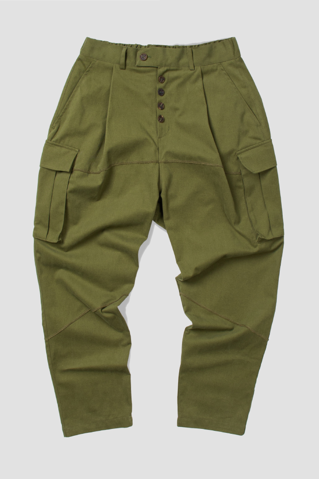 Cargo Banding Baggy Pants (2023)
