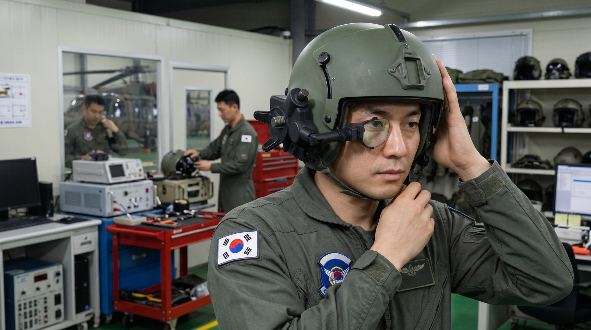 헬멧 호환 클립형 구조