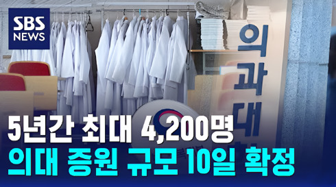 병원브랜딩 마케팅 필요성 데이터 - 의대 증원 확정과 병원 경쟁 심화로 실력만으로는 어려워진 의료 시장에서 병원마케팅 중요성을 설명하는 이미지
