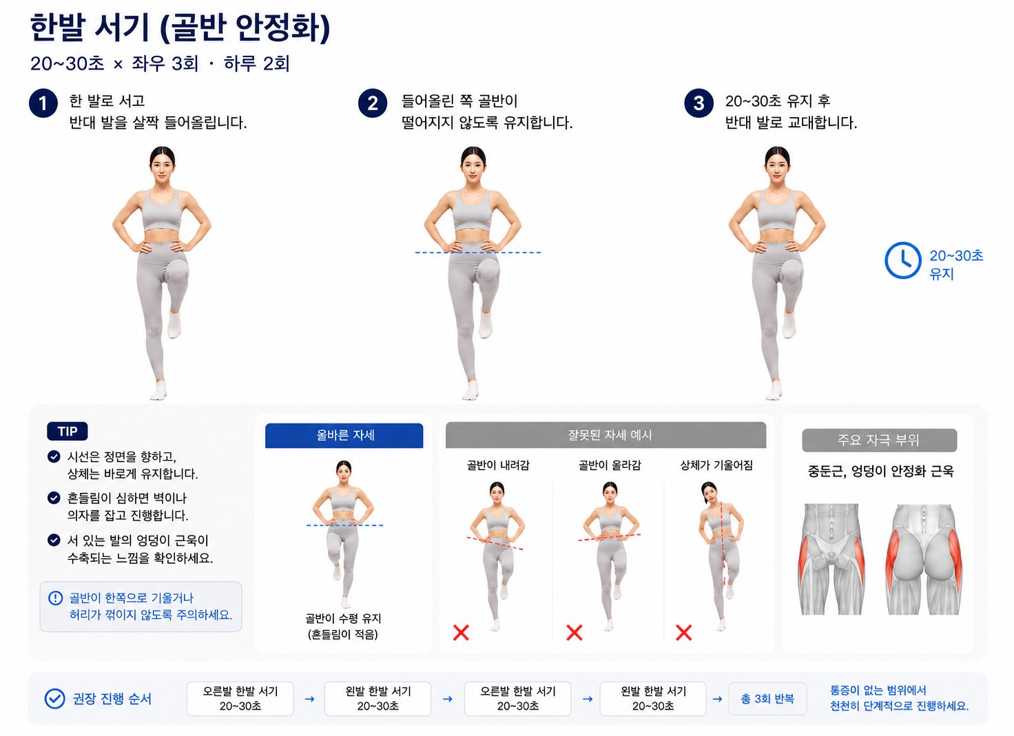 한발 서기