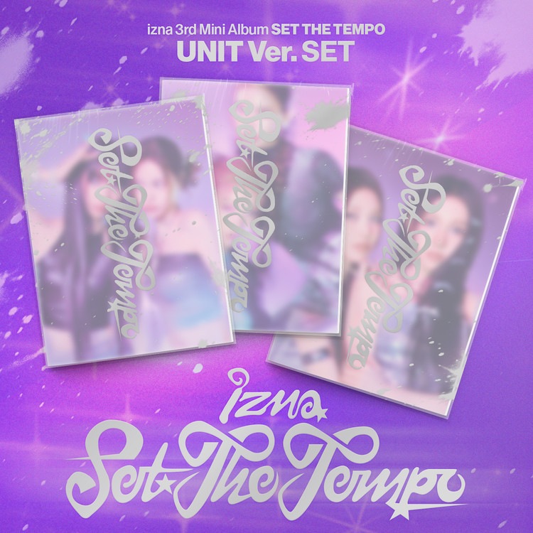 izna イズナ SET THE TEMPO music&drama セット izna (이즈나) - SET THE TEMPO [UNIT Ver.] [3종 세트] : 뮤직앤드라마