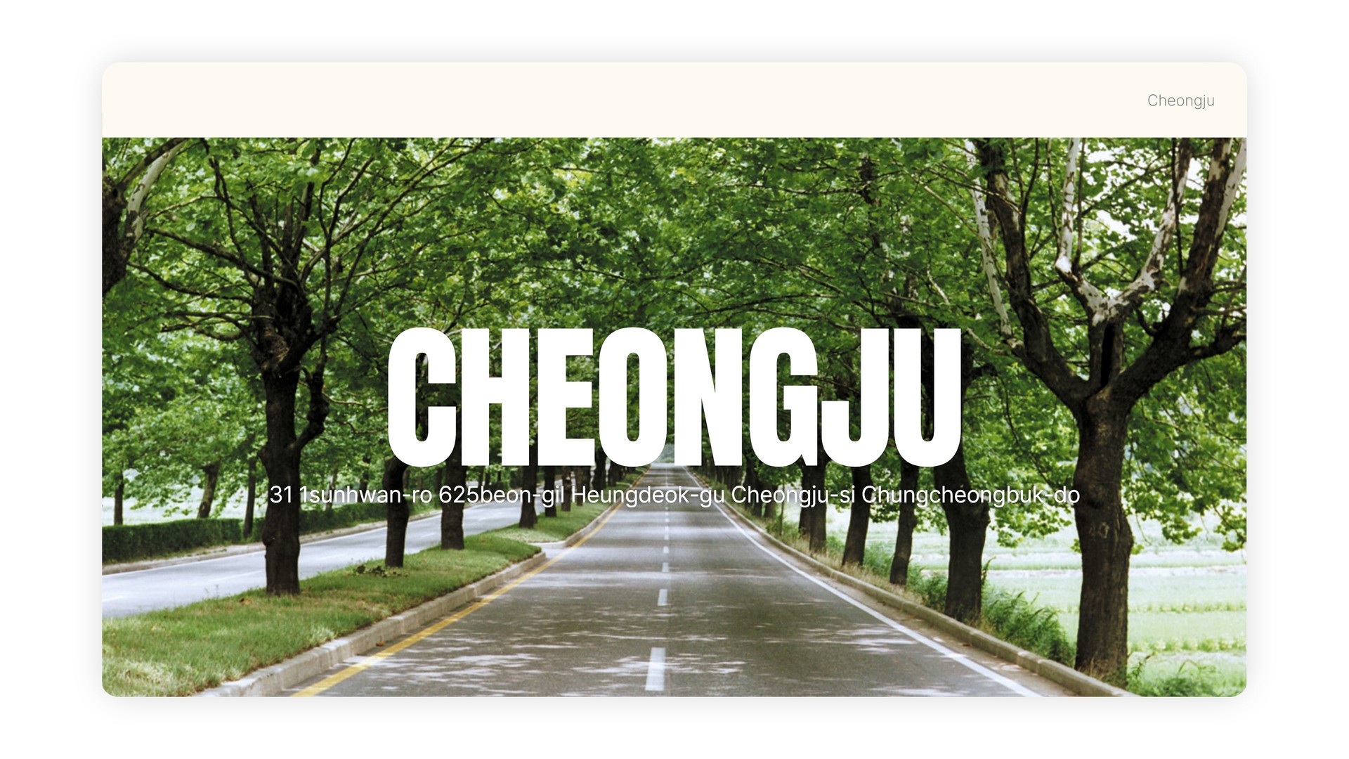 Cheongju tattoo shop