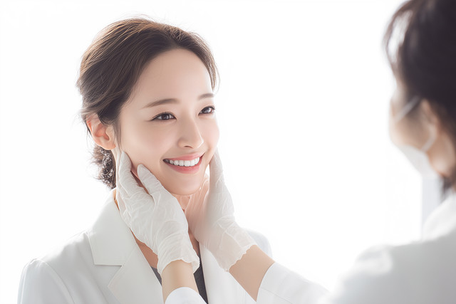 피부 상태와 얼굴 균형, <br>개선 포인트를 세심하게 확인합니다 </p> 