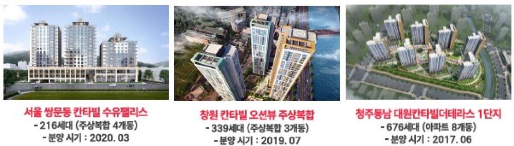 대원 칸타빌 최근 사업 실적 4