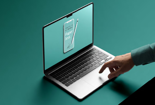 KT PAPERLESS 웹 모션브로슈어 디자인