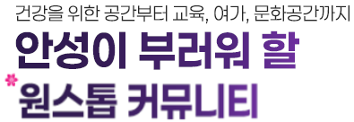 안성 예미지 커뮤니티-안성이 부러워 할 원스톱 커뮤니티