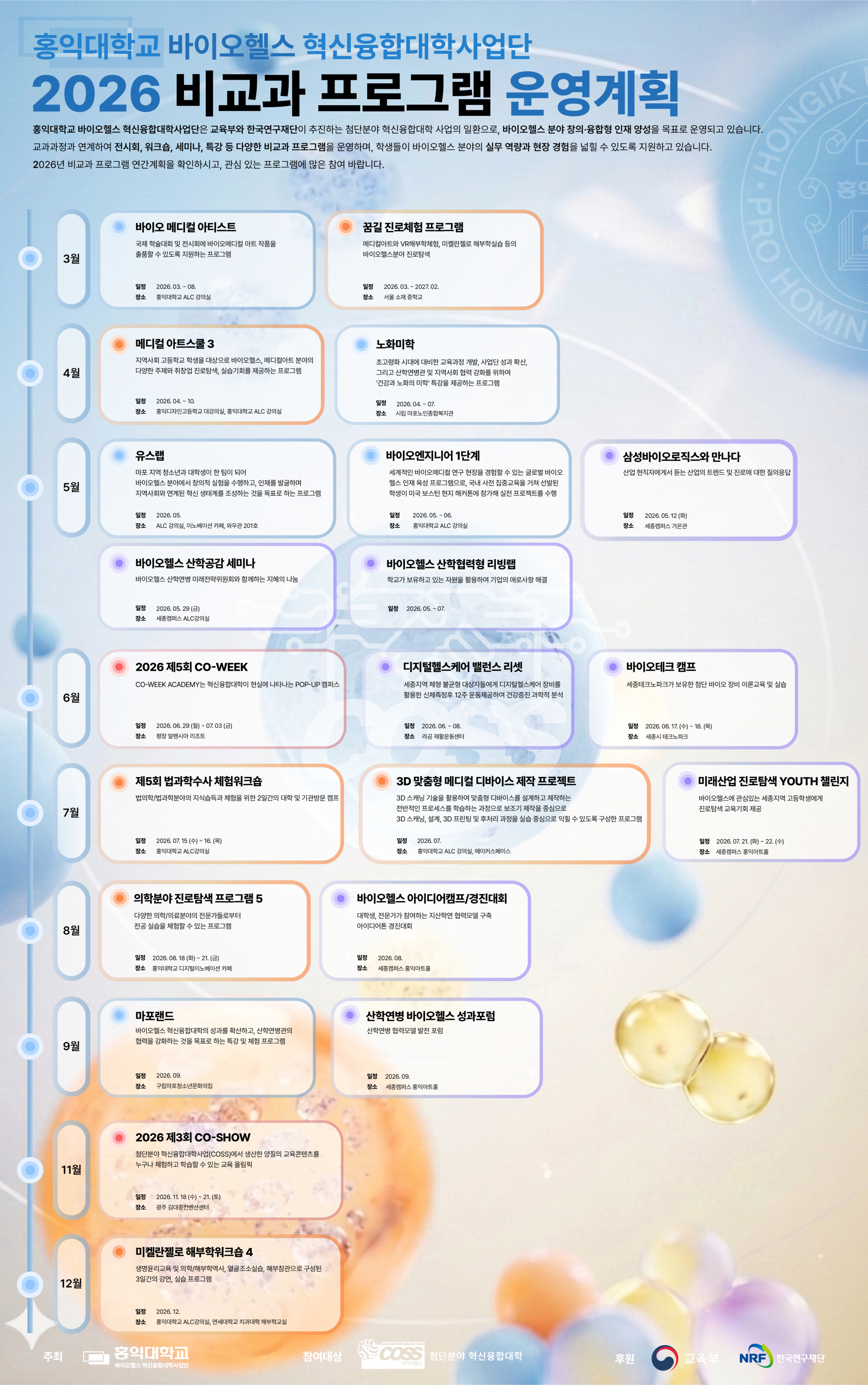 2026 비교과 프로그램 연간계획