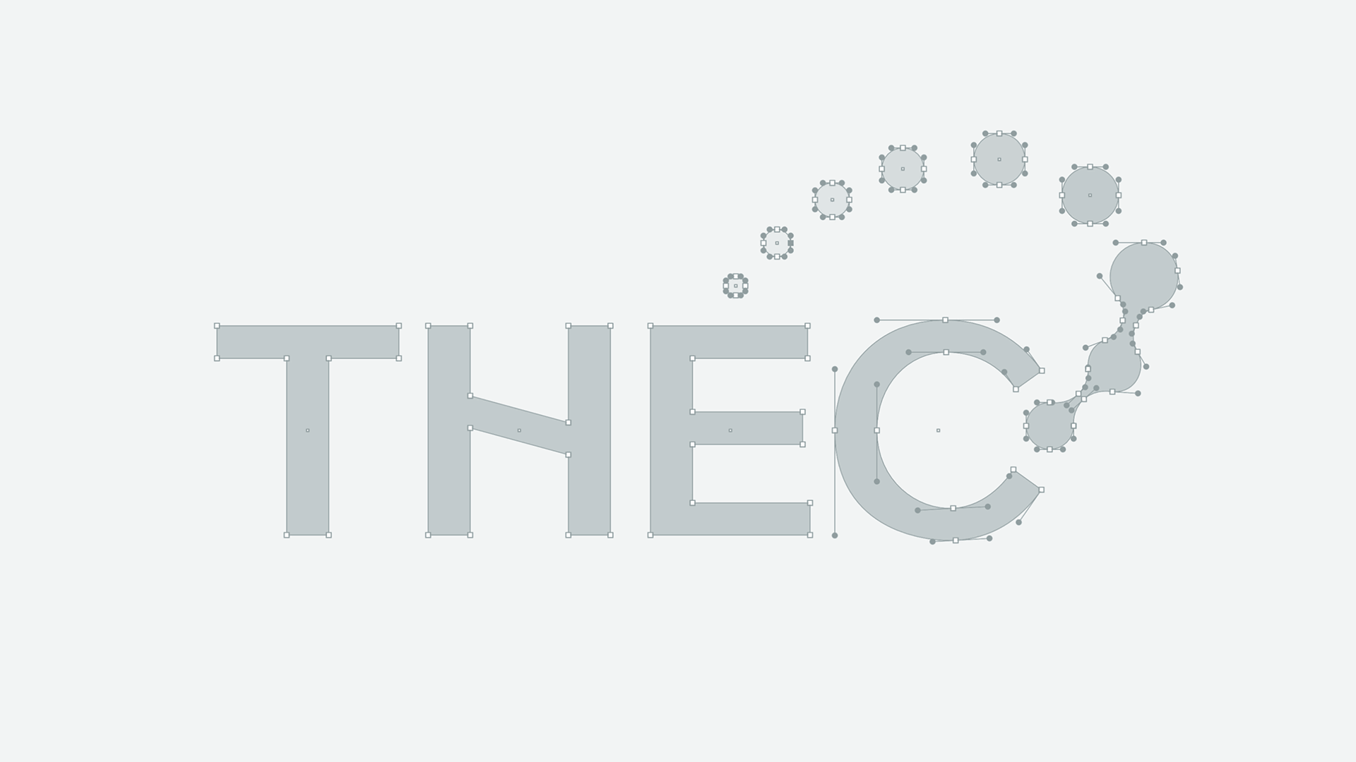 하수 재이용 서비스 기업 로고- THEC