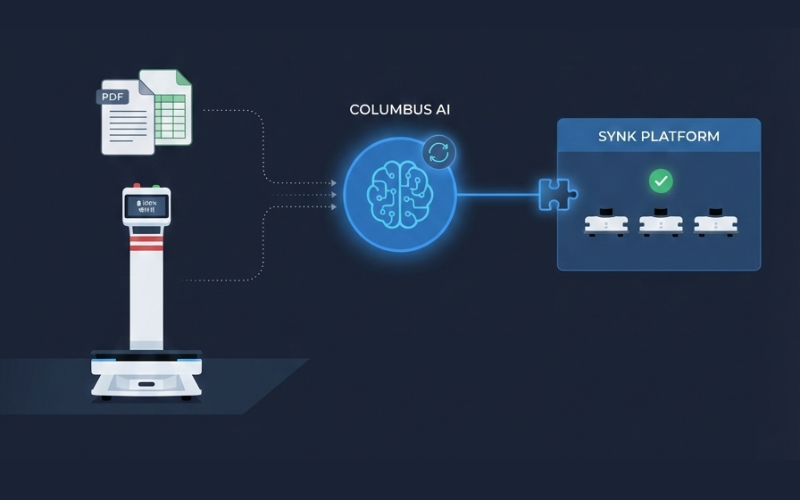 Columbus AI 연동 — 멀티 벤더 로봇 OS 1주 온보딩