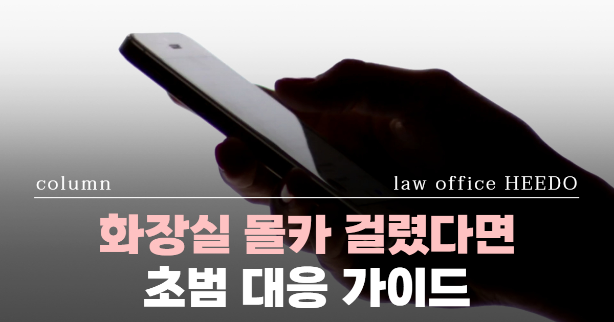 화장실 몰카, 몰카 처벌, 카메라등이용촬영 변호사, 성범죄전문변호사, 몰카 변호사, 성범죄 경찰조사 변호사 선임