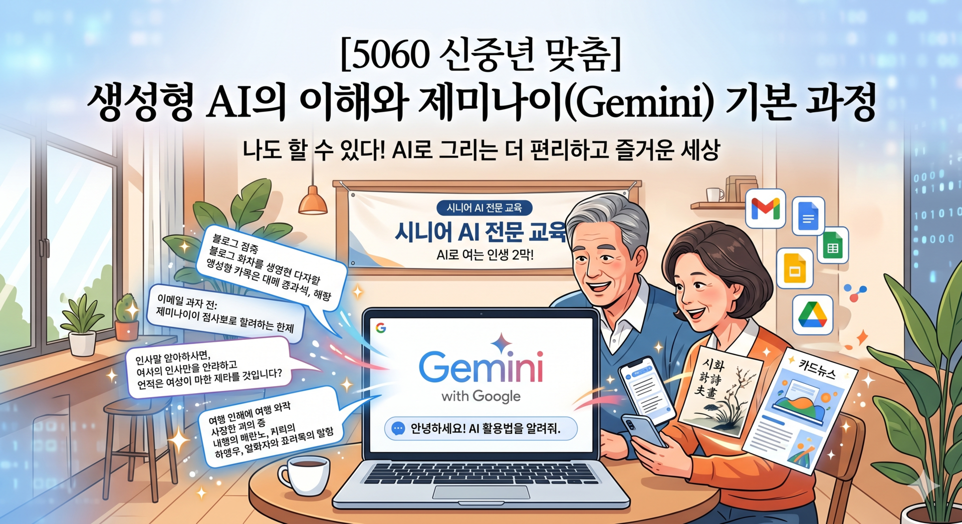 생성형 AI의 이해와 제미나이(Gemini) 기본 과정