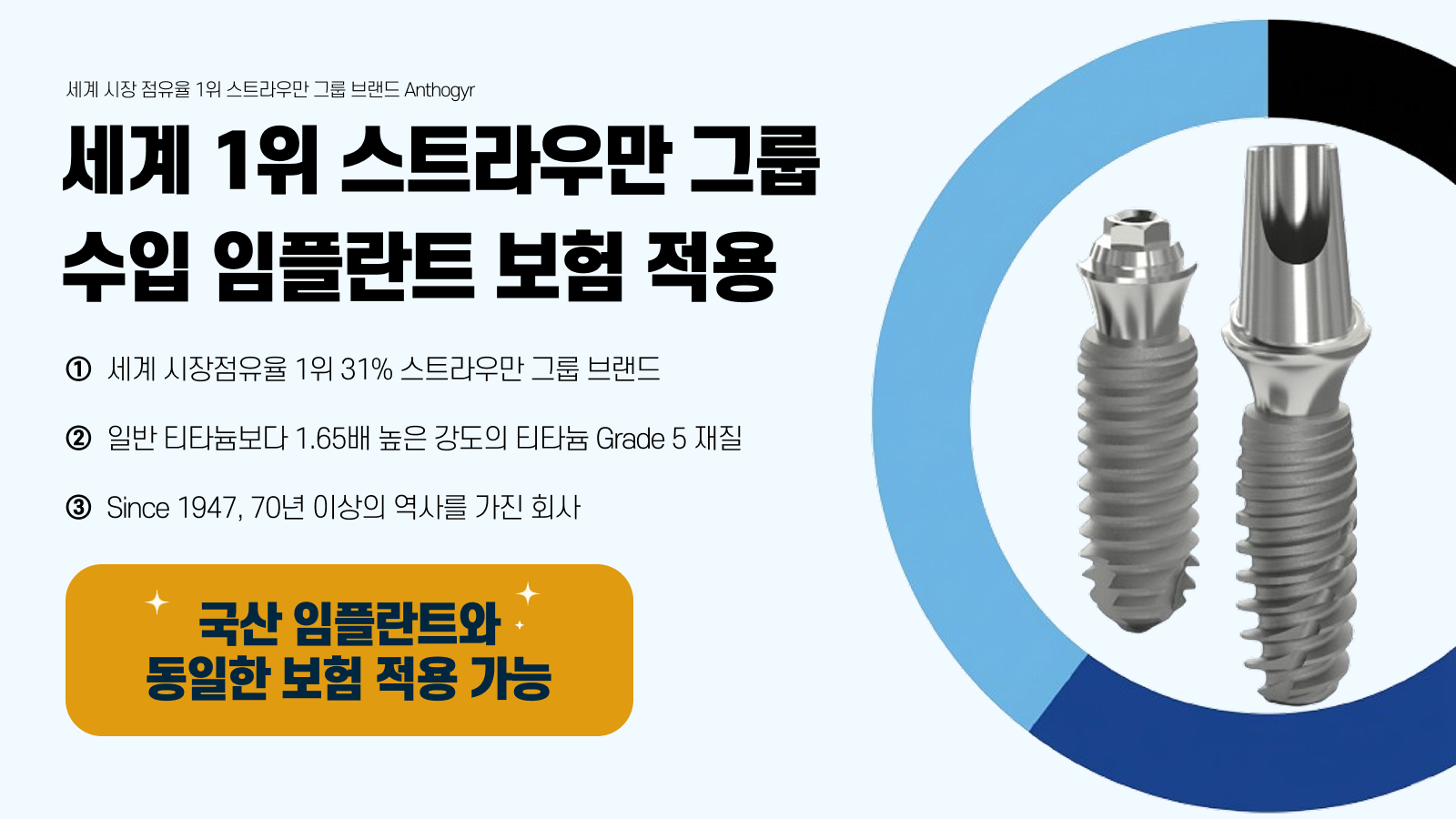 수입 보험 임플란트