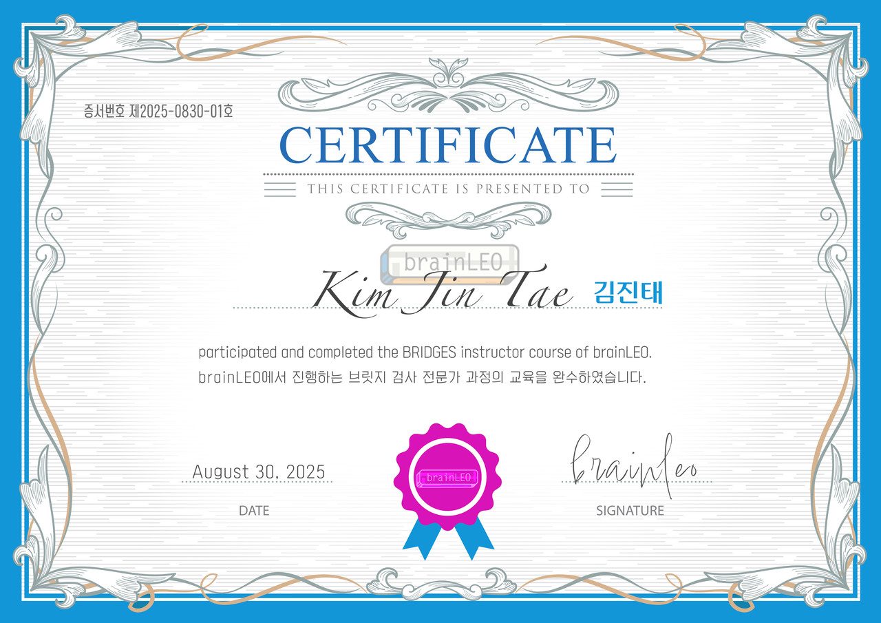 브릿지 자격증