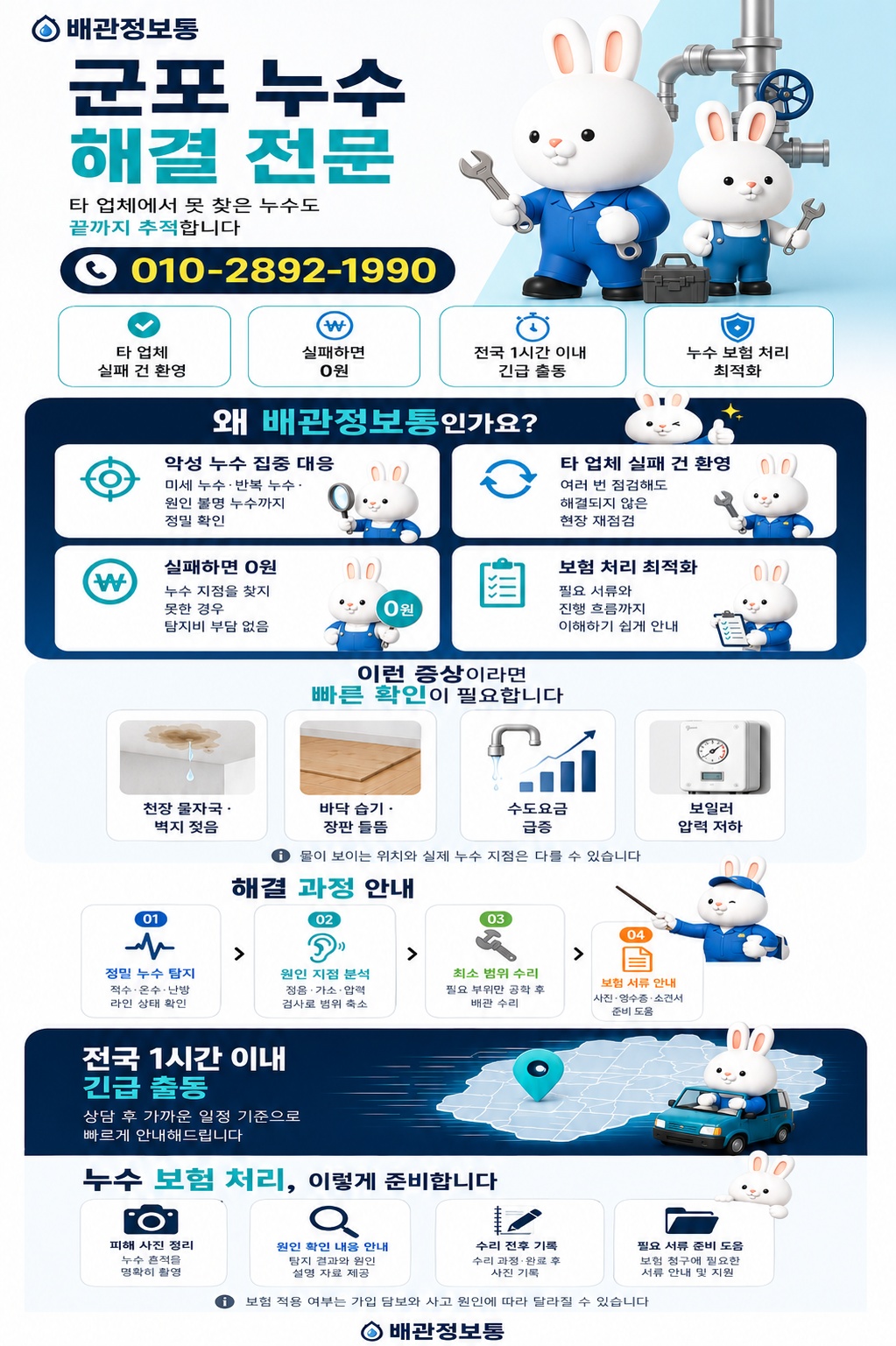 군포 누수탐지 전문업체
