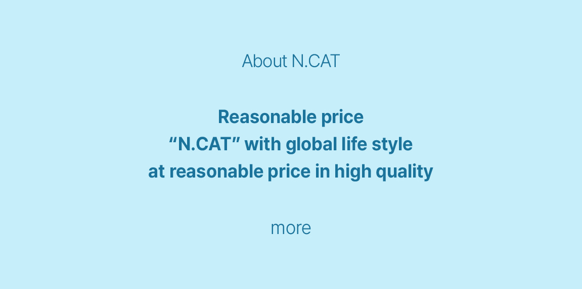 The No1 fashion accessory brand in KOREA N.CAT