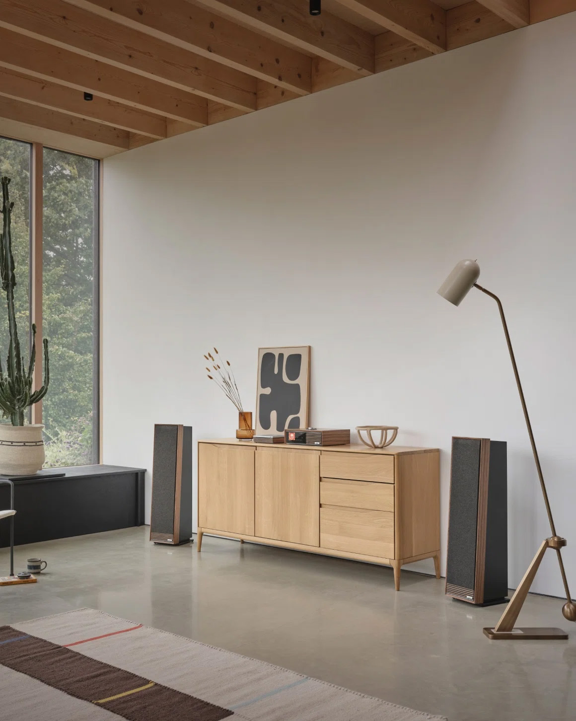 <br>Talisman-R are for people who care<br>about their home as much as their<br>music. Who want speakers that blend<br>into a room but fill it at the same time.’