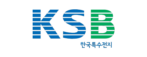 한국특수전지 로고