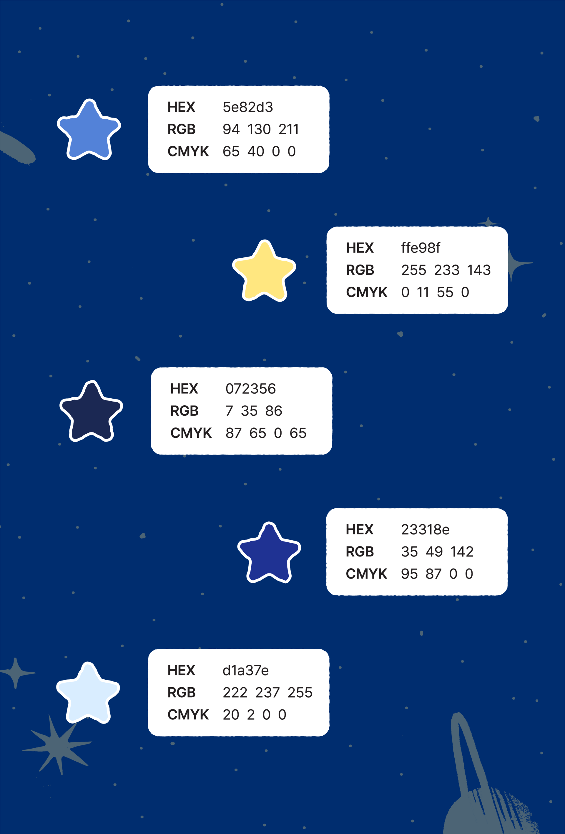 디벨로켓 캐릭터 컬러시스템 Develrocket