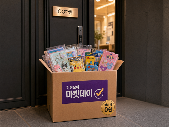 칭찬모아 재고 없는 마켓데이