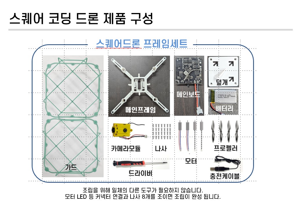스퀘어 코딩 드론