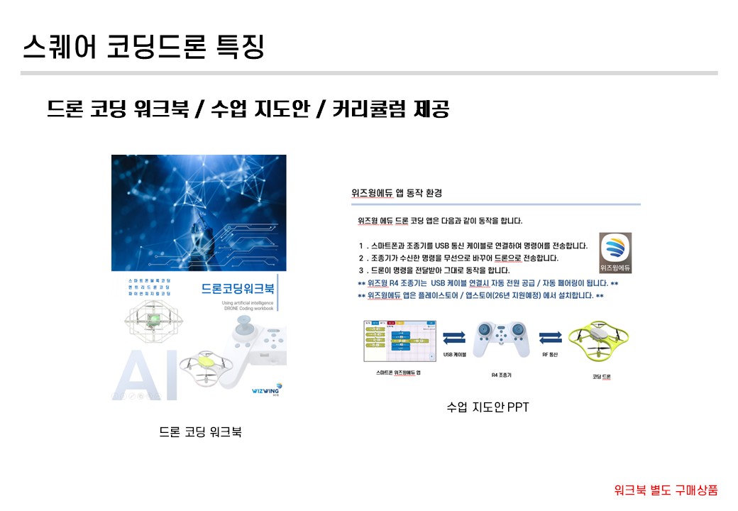 스퀘어 코딩 드론