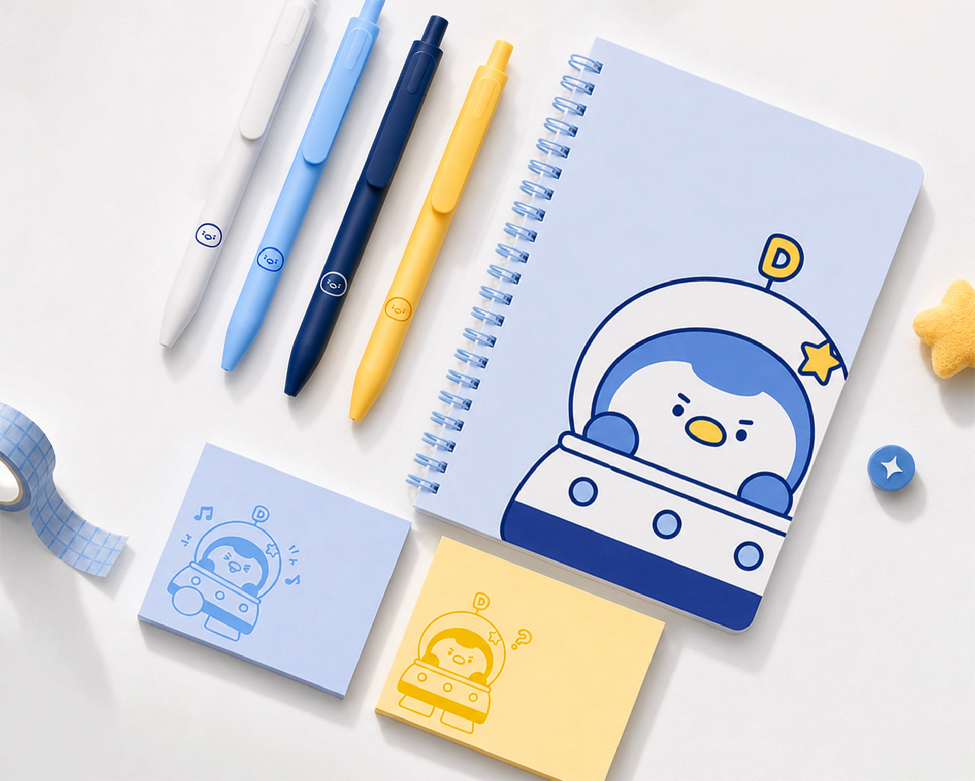 디벨로켓 캐릭터 디자인 문구 Develrocket
