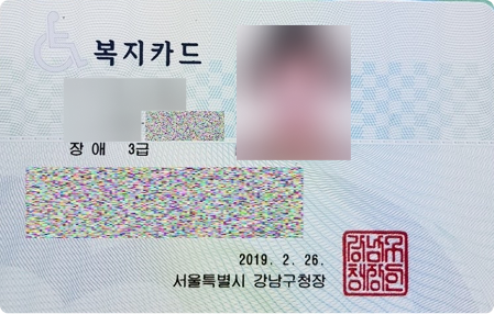 장애인 예시 이미지