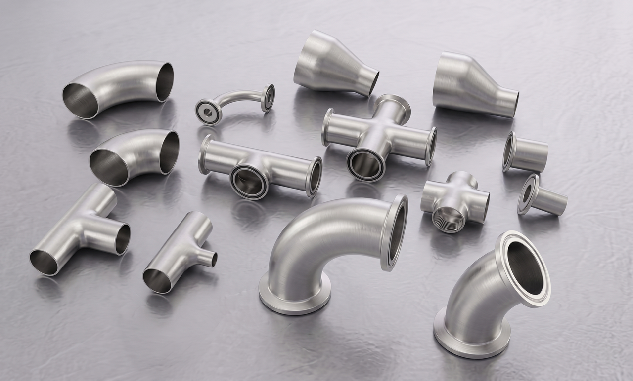 ASME BPE Certified, Hygienic Fittings Products