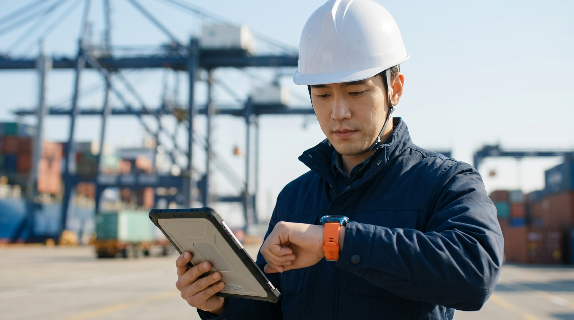 Smart helmet and smartwatch