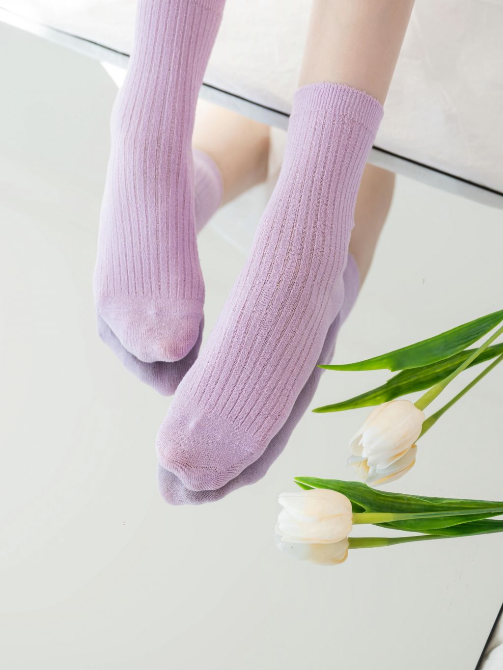 Women's Linen Ribbed