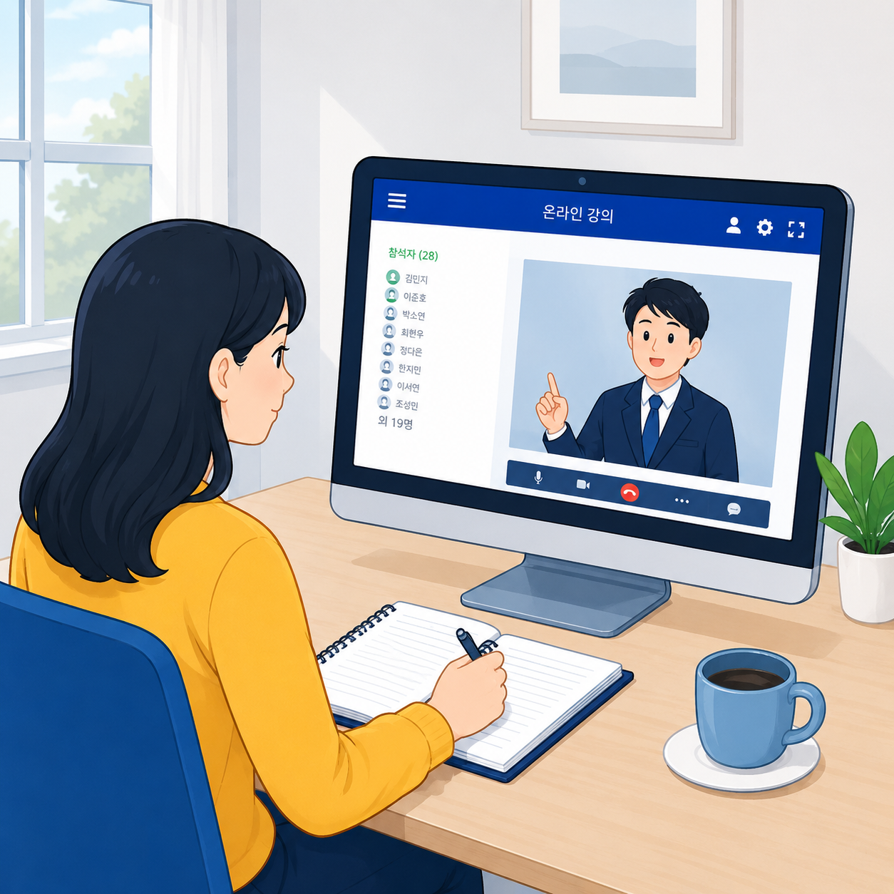 온라인 교육 운영