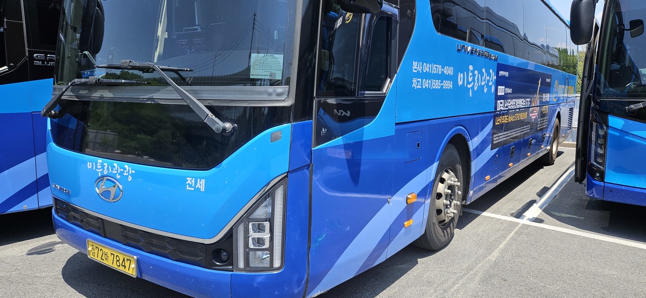 통근버스광고