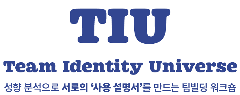 Team Identity Universe 성향 분석으로 서로의 '사용 설명서'를 만드는 팀빌딩 워크숍
