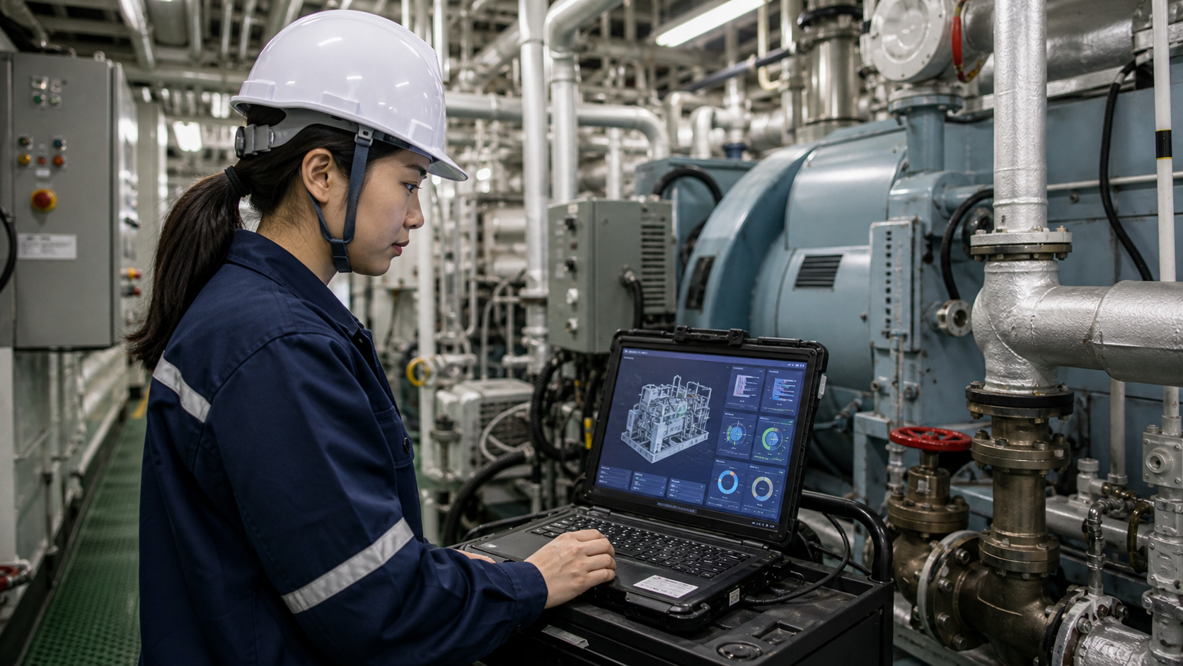 Equipment status understanding image