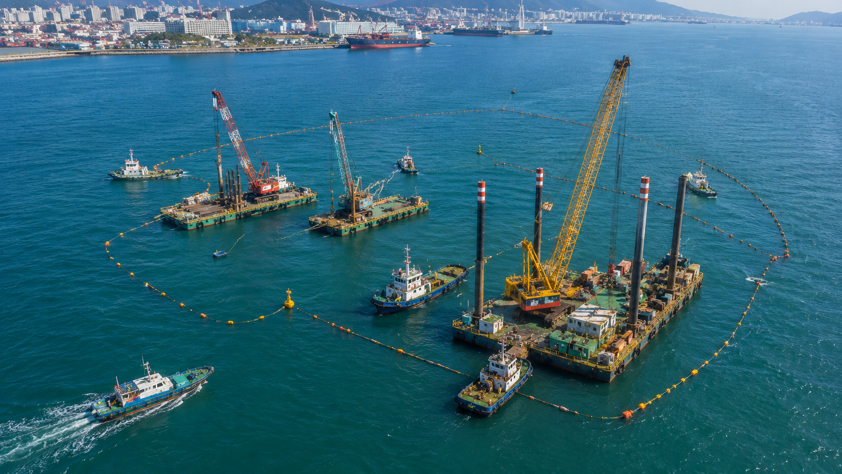 Vessel position and collision risk detection screen