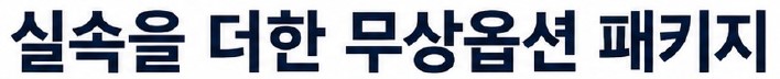 실속을 더한 무상옵션 패키지
