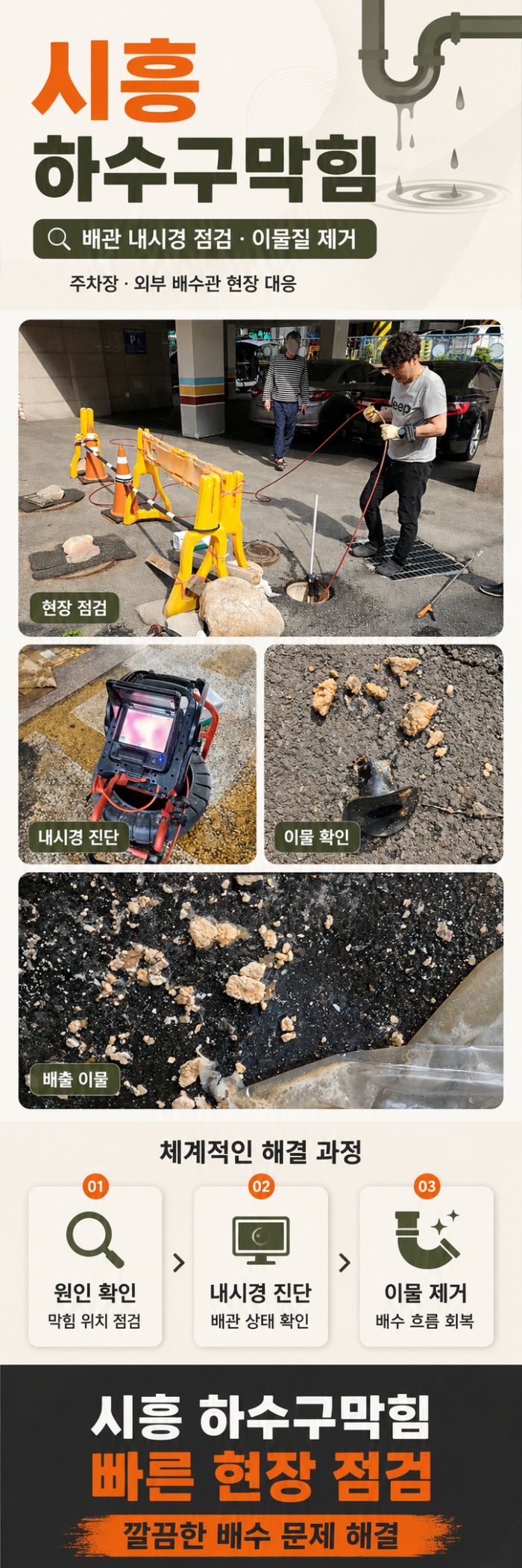 시흥 하수구막힘 업체