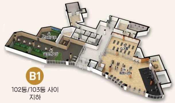 내포 대광 로제비앙 커뮤니티 - 평면도2
