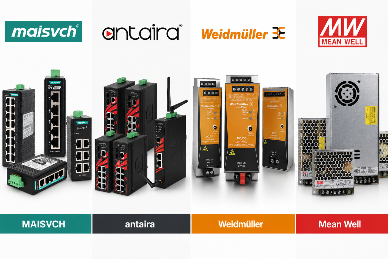 MAISVCH, antaira, Weidmuller, mean well