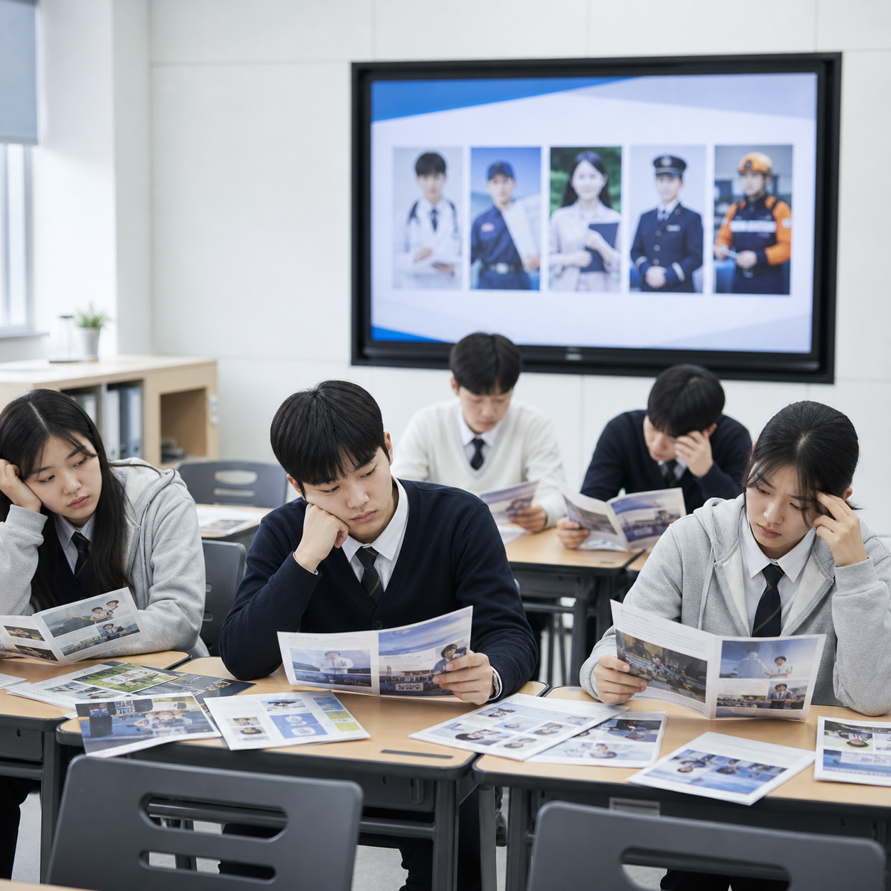 직업 체험 VR 교육 환경 이미지